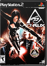 Aeon Flux Playstation 2 US box art